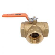 TN400黄铜三通球阀