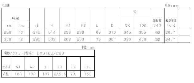EXS200-10XJSME电动蝶阀
