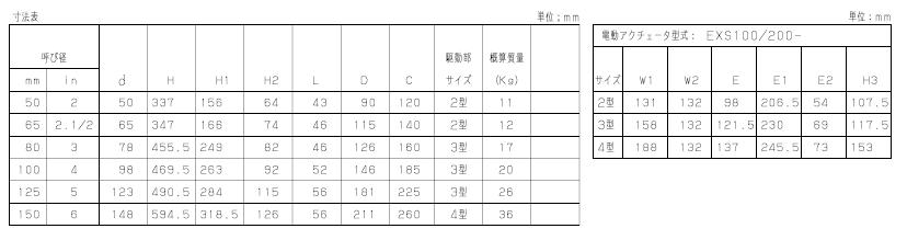 EXS200-16UB外形尺寸及重量