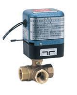 EAE100-TNE电动三通球阀 北泽弹簧复位电动球阀 