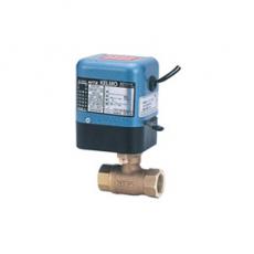 EAE200-TE电动铜球阀 日本北泽弹簧复位电动球阀