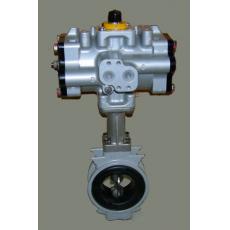 FA-16XJME气动蝶阀 北泽气动双作用蝶阀