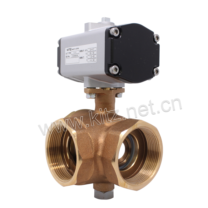 气动三通球阀C-TNE